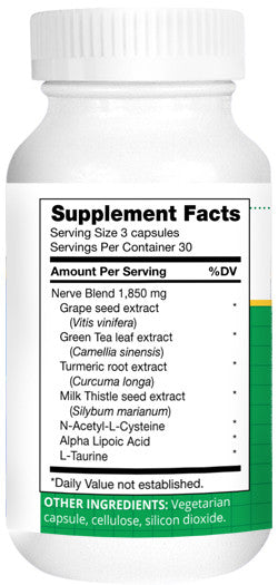 NERVE FORMULA - Blend of Powerful Antioxidants