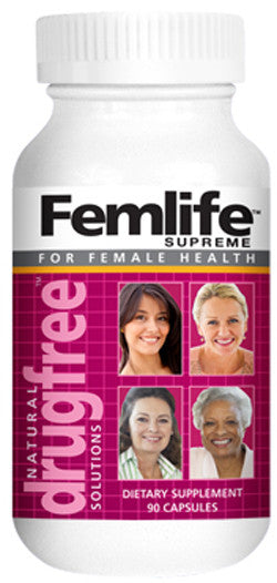 Femlife Supreme — women’s health — dietary supplement — 90 capsules.