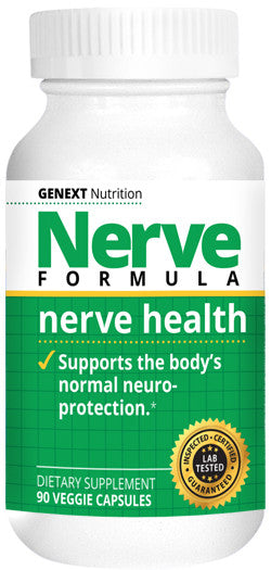 Nerve Formula — supports the body’s normal neuro‑protection — 90 veggie capsules.”