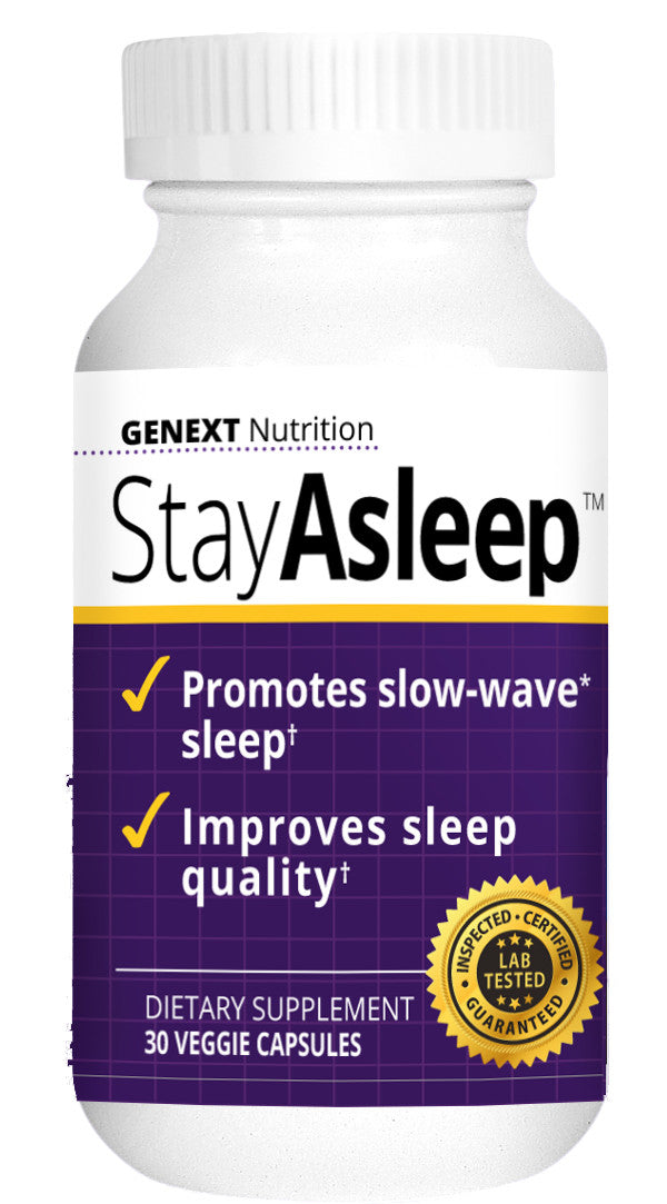Stay Asleep — blend of key ingredients to sleep restfully — 30 capsules