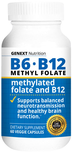 B6 • B12 • FOLATE  Methyl Folate Methyl B12 Energy Clarity